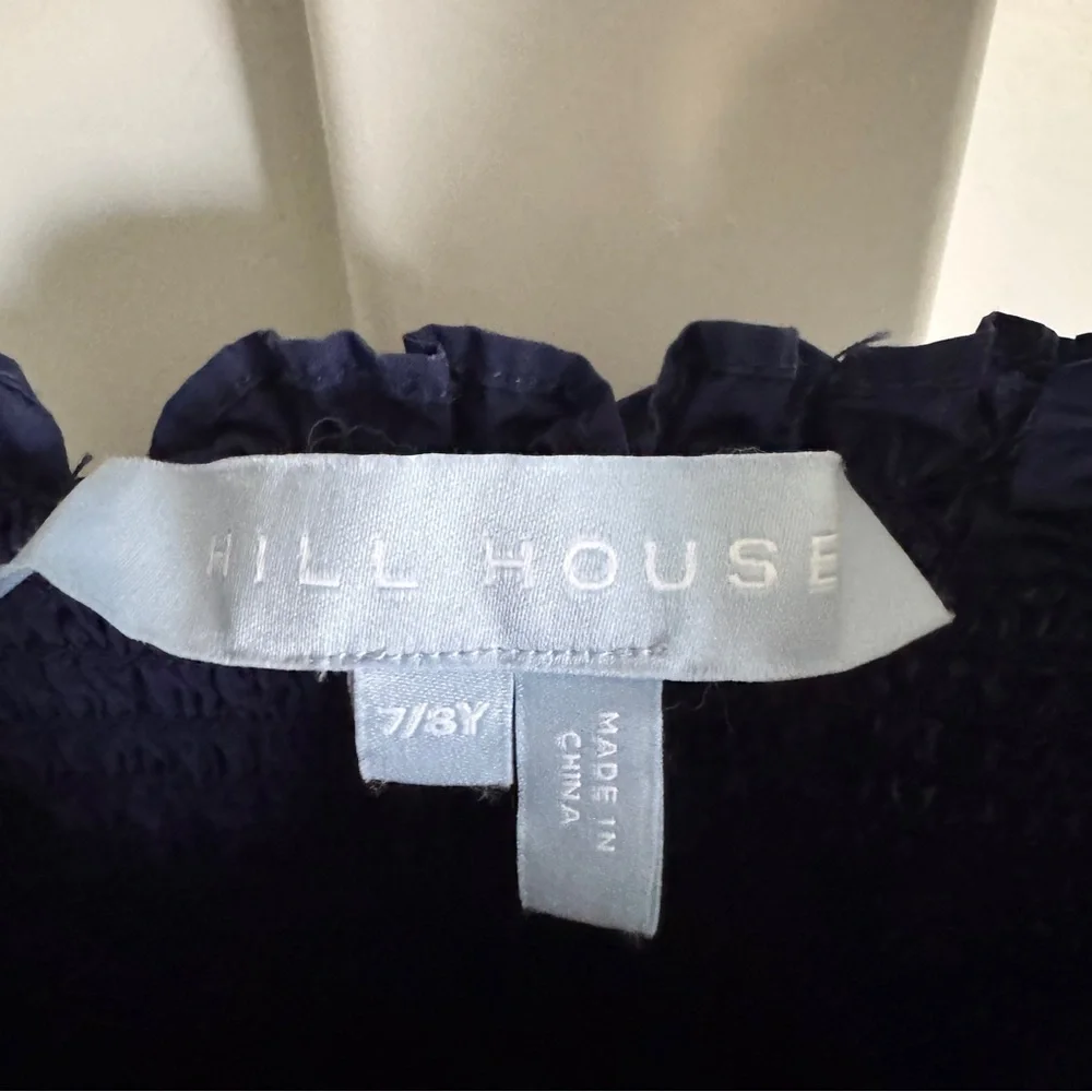 Hill House Navy Ellie Nap Dress - Size 7/8 - Picture 4 of 8